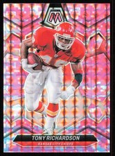 2024 Panini Mosaic #238 Tony Richardson Mosaic Camo Pink