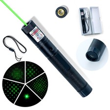 Green Laser Pointer Pen Rechargeable High Power Astronomy Beam Light