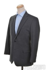 BROOKS BROTHERS Fitzgerald Gray Birdseye Wool Blazer Sport Coat Jacket - 40 R