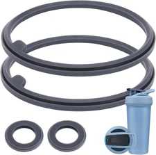 4PCS Shaker Bottle Gasket Replacement for Blenderbottle Strada Shaker Cup Stainl
