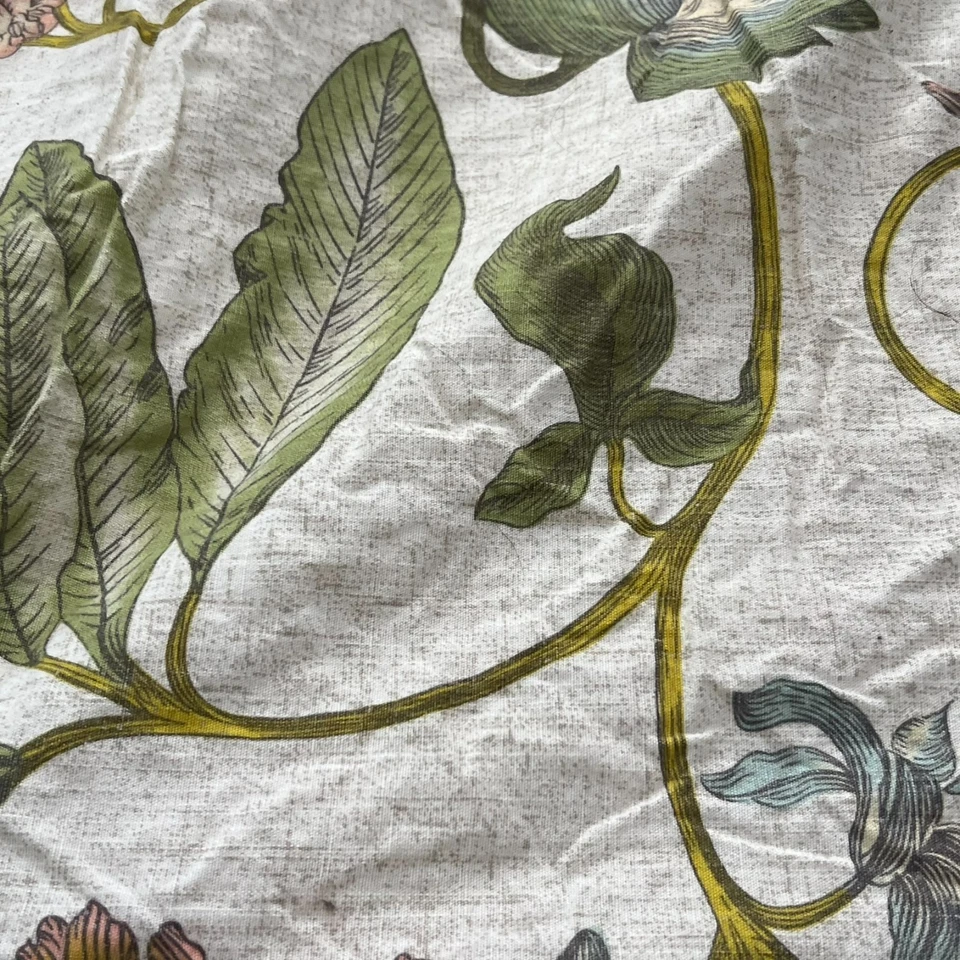 Funda Nórdica Umbral Completa Queen y 2 Fundas de Almohada Botánica Floral 100% Algodón Foto 2 de 4