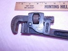 2 vintage WRENCHES size 10 TRIMO MFG Co Roxbury  MA & wood handle pipe pipe — photo 10