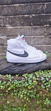 Nike Blazer Mid High Tops Mens Womens White / Black Size UK 5.5 