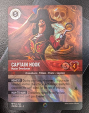 Captain Hook - Master Swordsman 214/204 Enchanted Disney Lorcana English Card