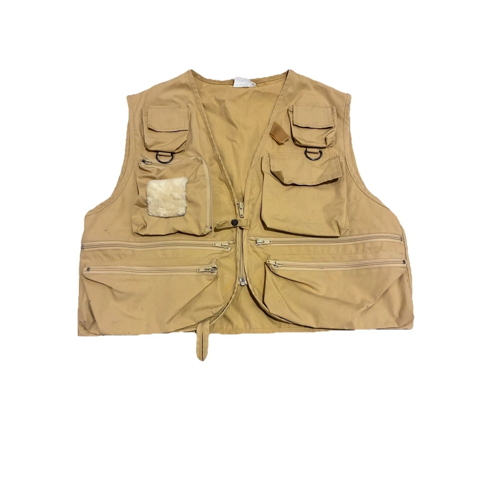 Wind River Fishing Vest Men XL Cargo Pockets Beige Outdoors Utility Hiking
Opens in a new window or