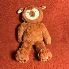 13” Slumber Kins Llama Alpaca Reddish Brown Plush Stuffed 2022