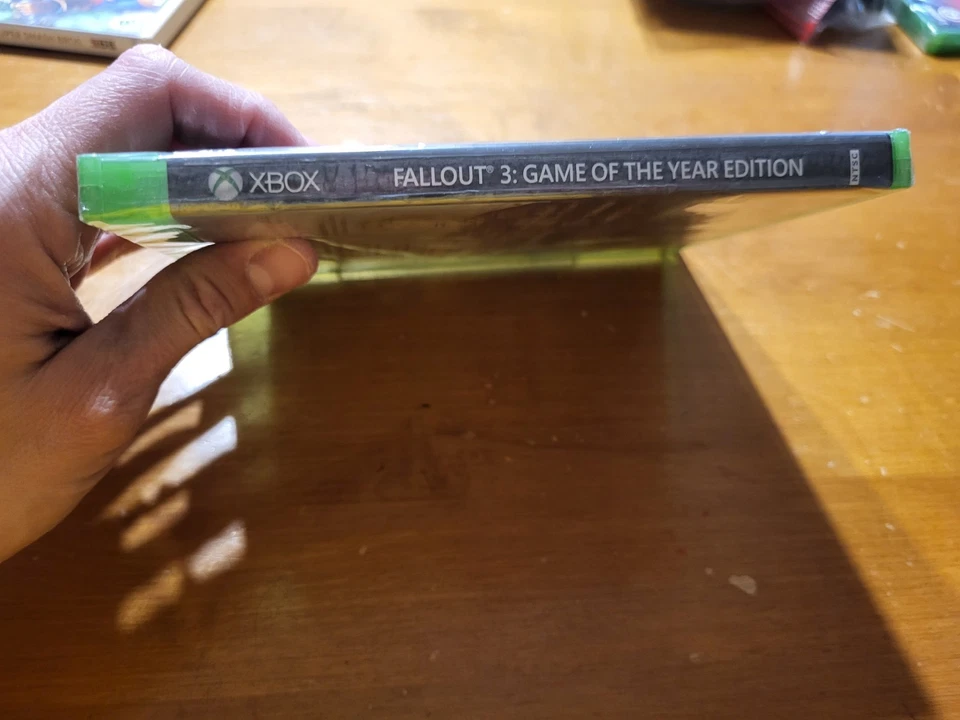 Xbox One 360 Fallout 3 Game of the Year Edition GOTY Greatest Hits GREEN CASE - Image 3 of 4
