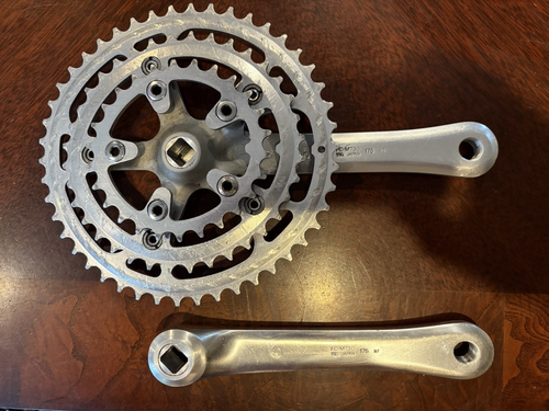 Pédalier Triple Shimano FC-M730 - 175mm, 46/36/24T, Argent/noir, Occasion, Expédié Des USA