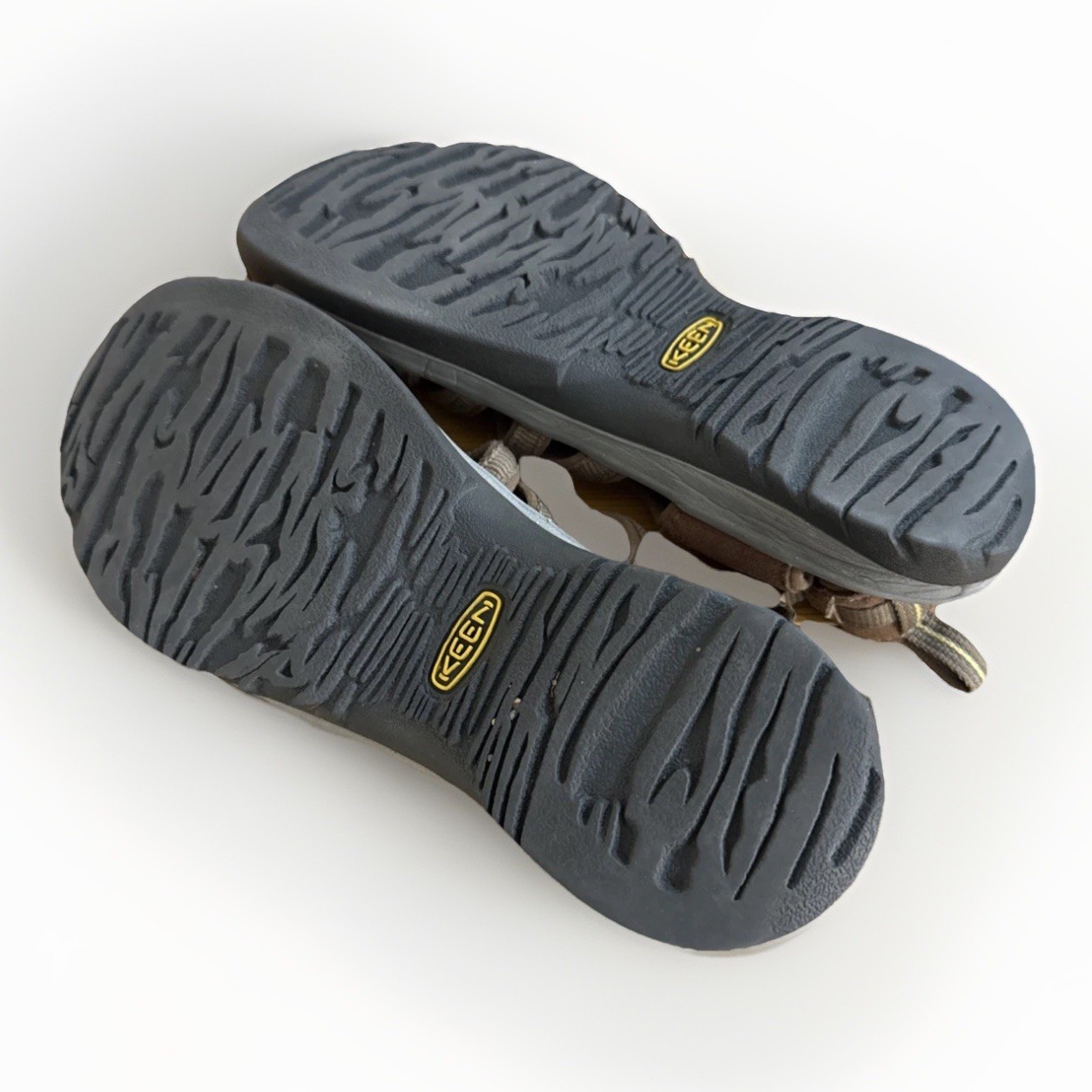 Keen Newport sandali da trekking in pelle marrone impermeabili donna taglia 10