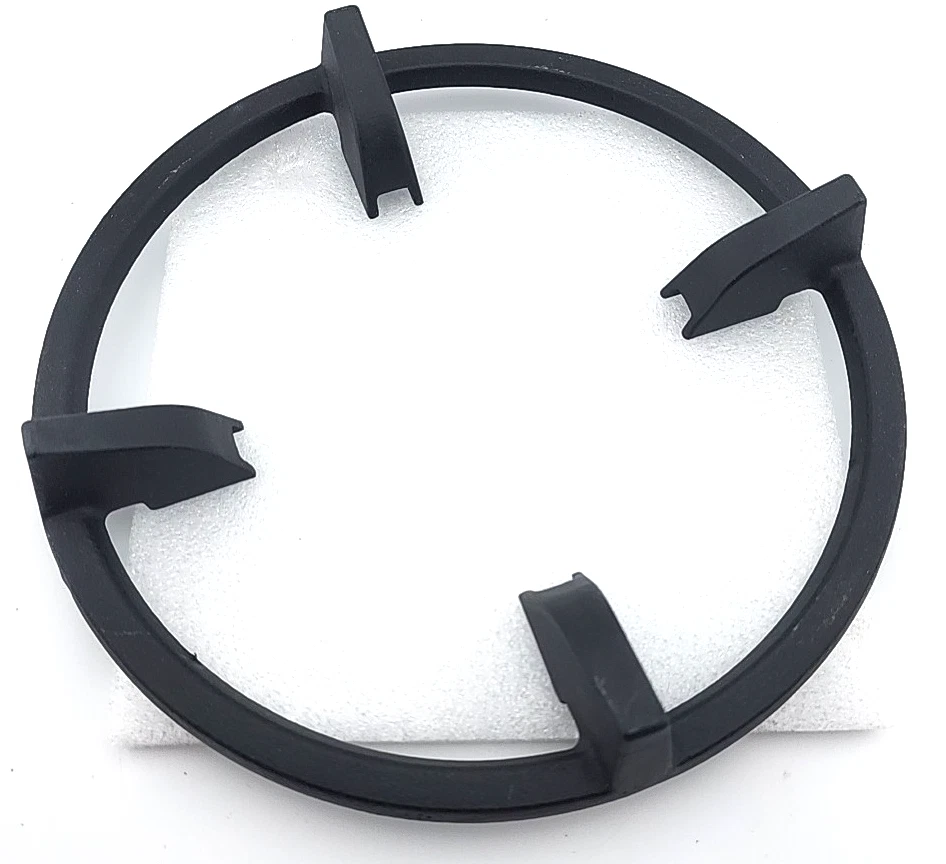 9-Inch Cast Iron Non-Slip Wok Ring for Gas Stove-Stable Support for Round-Bottom