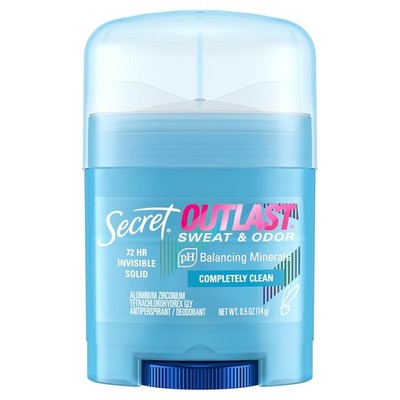 Secret Outlast Antiperspirant Deodorant for Women, 72hr Sweat & Odor Protection,