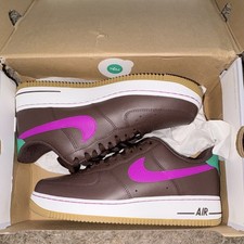 Nike Air Force 1 '07 Baroque Brown Viroid Purple Leather Sneaker IM2368-237