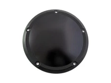 V-Twin 42-0224 Matte Black Clutch Derby Cover for Harley Touring 16-23 M8 