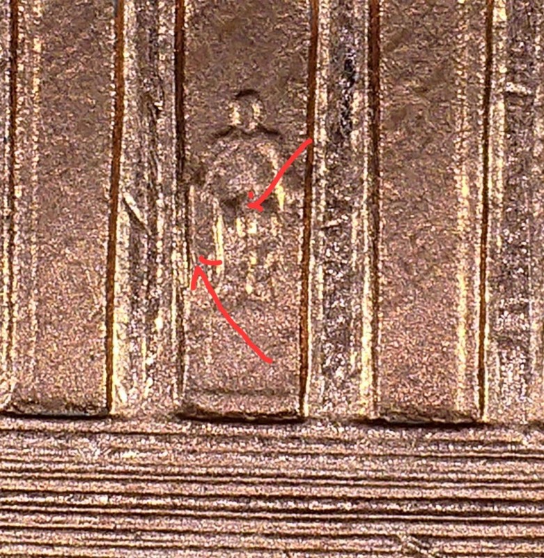 1999 P Lincoln Memorial Penny DDR Error 1dr-024 Doubled Column And Knee