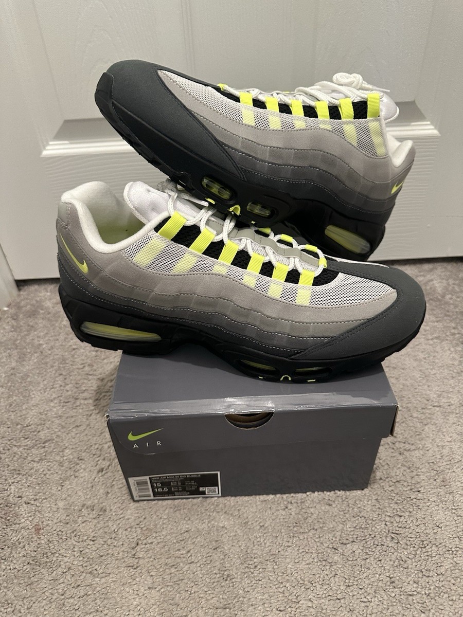 Size 15 - Nike Air Max 95 OG 2025 / 2026 Big Bubble - Neon for