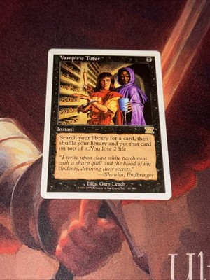 Vampiric Tutor X1 Mtg Classic Sixth 6th Edition Lp