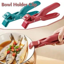 Heat Resistant Pan and bowl  Gripper – Non-Slip Hot Pot Holder & Plate Lifter