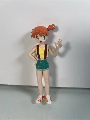 Vintage Misty Action Figure 1998 5” Pokemon Toy Mini Figures Tomy Toys