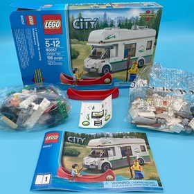 LEGO City Camper 7639 Retired 100% Complete W/manual stickers & Minifigs