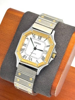 vintage cornavin 26mm Women Quartz Watch New Battery -f1031