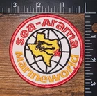 Sea Arama Marine World Texas Vintage Collectible Souvenir Patch