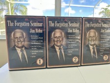 THE FORGOTTEN SEMINAR BY JIM ROHN - INCLUDES BONUS ON 4 CD'S!  BRAND NEW ITEM!