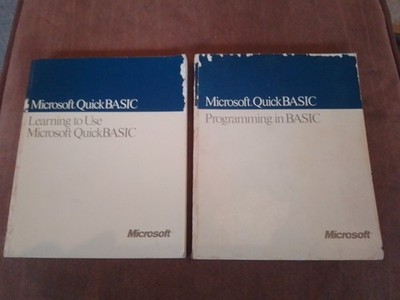 Microsoft Quickbasic Programmierung in Basisversion 4.5 1988 + Gebrauch lernen