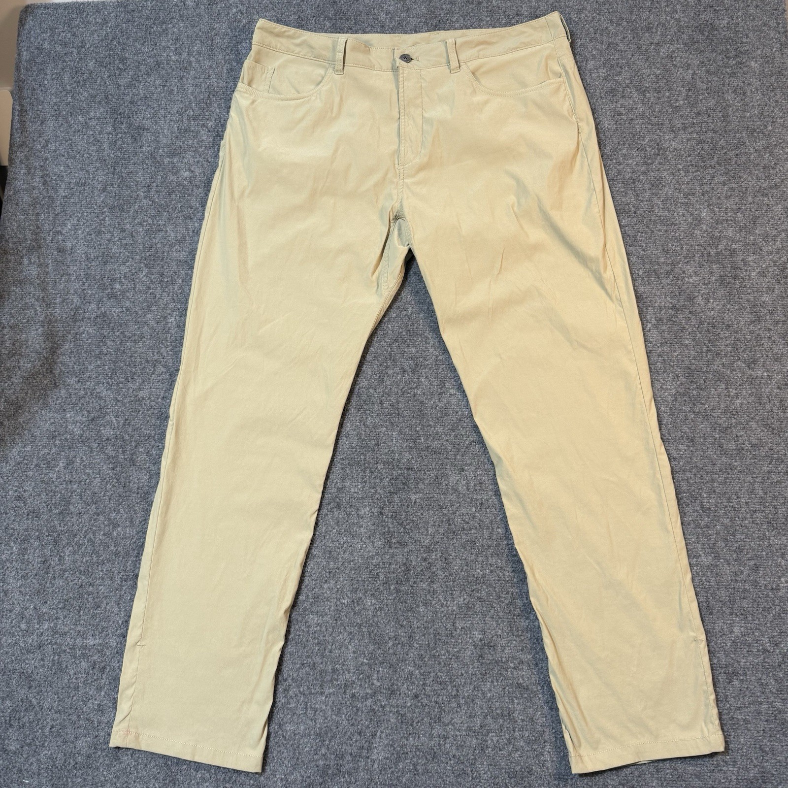 ⛰️ The North Face Hiking Pants Mens 38 Regular Khaki Nylon Stretch Outdoor