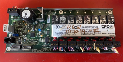 Emerson CPC Relay Output Board 8RO-FC SMT 237-3006 Rev. 1.02 810-3006