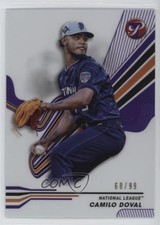 2024 Topps Pristine All-Star Game Purple Refractor 68/99 Camilo Doval #254 0q1p