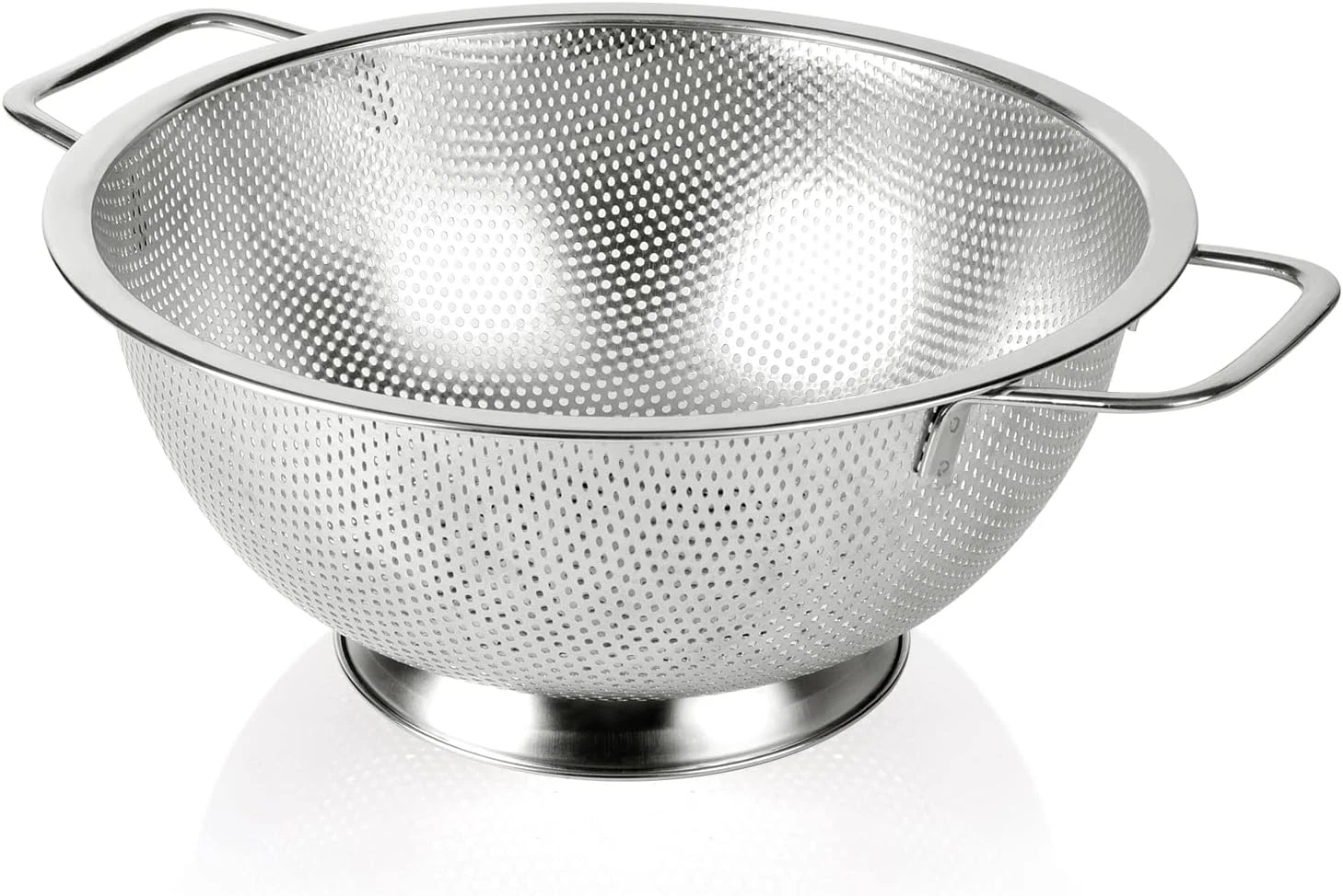 Gulex Colander Stainless Steel 3-Quart, Strainer for Kitchen Food, Dishwasher Sa