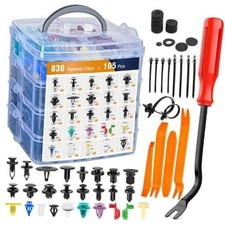 935Pcs Car Push Retainer Clips Auto Fasteners 830Pcs Clips Remover