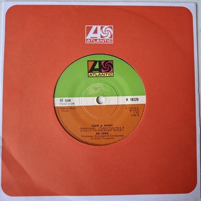 Dr. John - Such A Night/Life 7'' UK Atlantic 45 1973