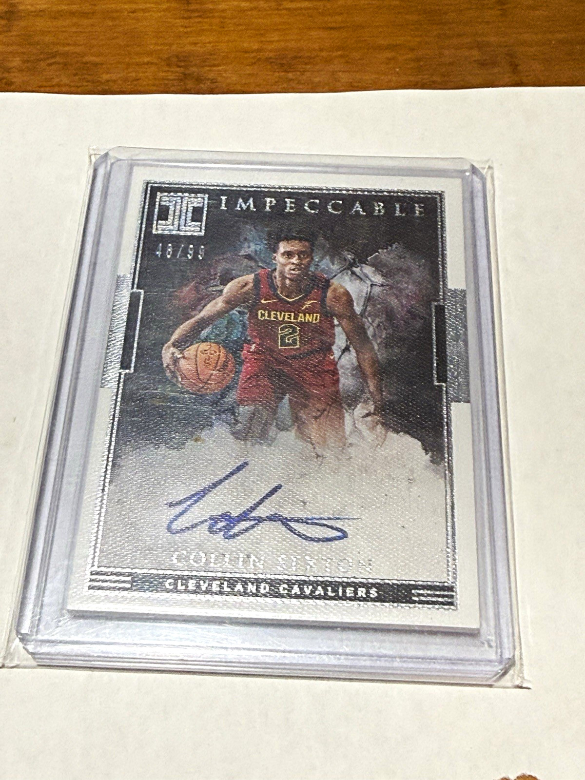 Panini 2018-19 Impeccable Rookie Signatures Collin Sexton RC Auto IR-CSX /99
