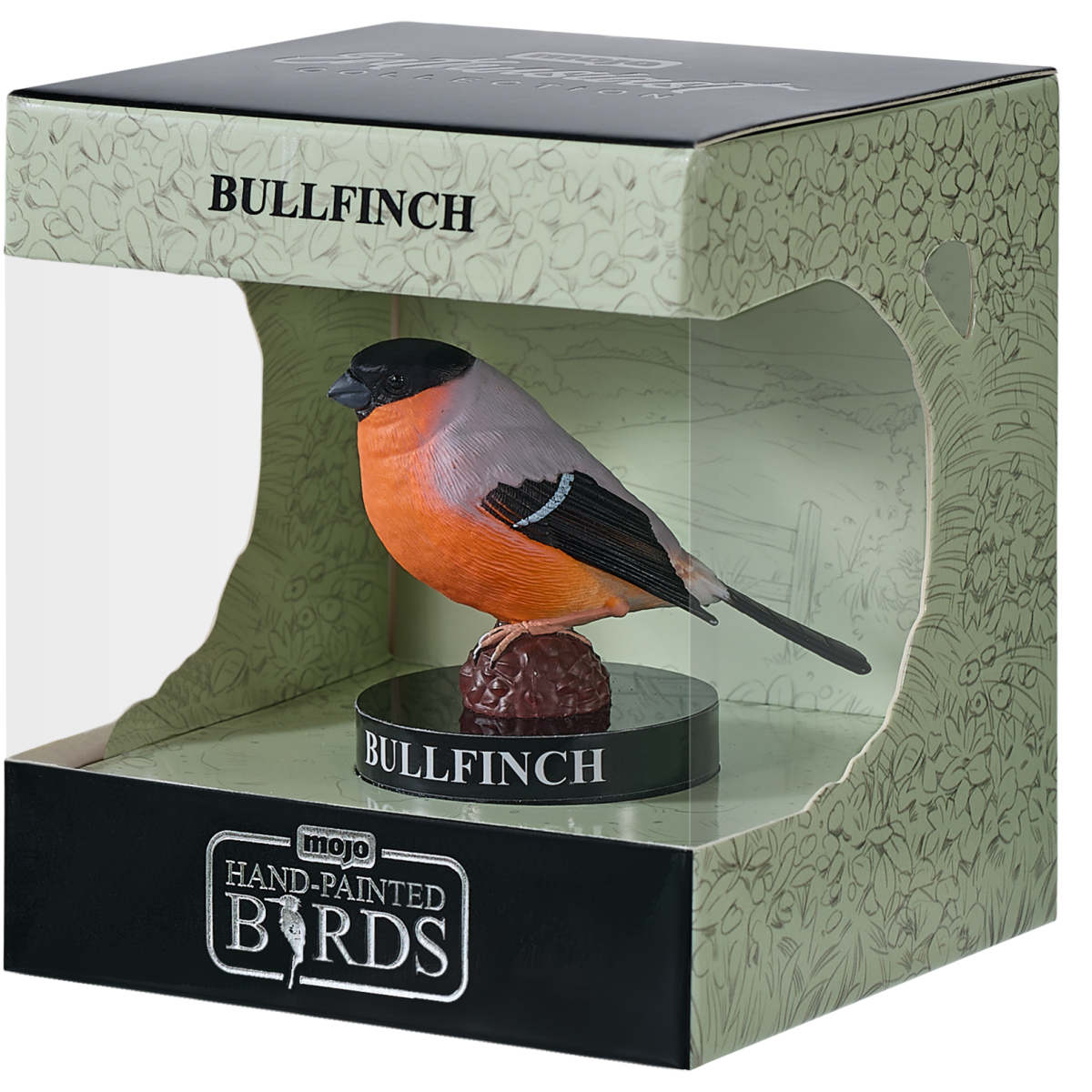 Mojo European Bullfinch Gift Boxed figure toys plastic wild nature garden bird