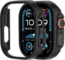 2 Pack Hard PC Bumper Case for Apple Watch Ultra 3/2/1 49Mm, Ultra-Thin Protecti