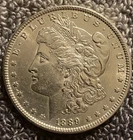 1889 Morgan Silver Dollar 90% Silver Absolutely Beautiful Gem Uncirculated