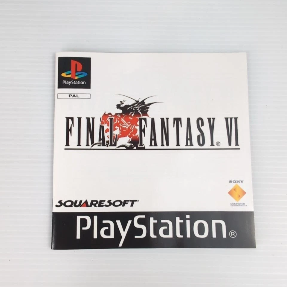 Final Fantasy VI PS1 Completo ITALIANO Sony Playstation 1 - Testato - Immagine 3 di 4