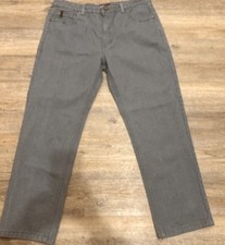 Vintage South Pole Men  s 42x32 Charcoal Gray Washed Streetwear Jeans