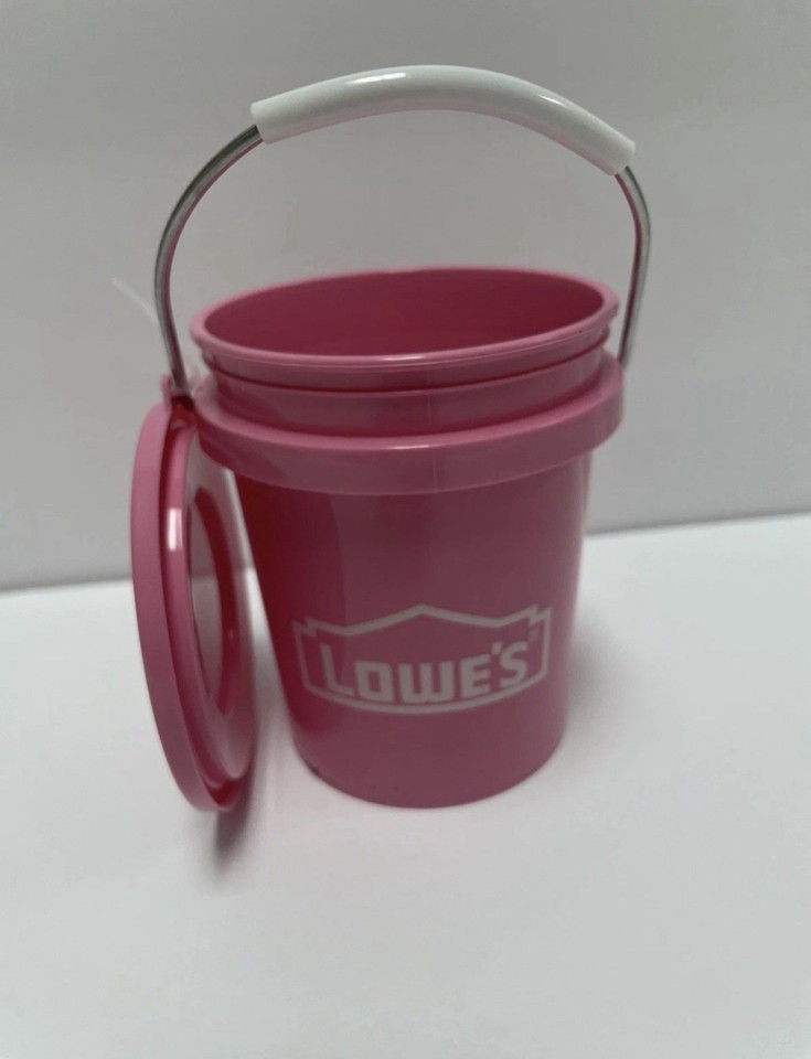 S Mini Bucket Lowe’s Mini Bucket 10 Count VIRAL Lil Pink W/ Lid SOLD OUT EVERYWHERE ...