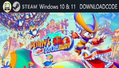 NEU PC Computer Spiel Pennys Big Breakaway für Windows 10 11 STEAM Download Code