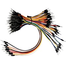 65 piece Male to Male 40Pin Jumper Wire Pitch Ribbon Cable Variety Length Bundle