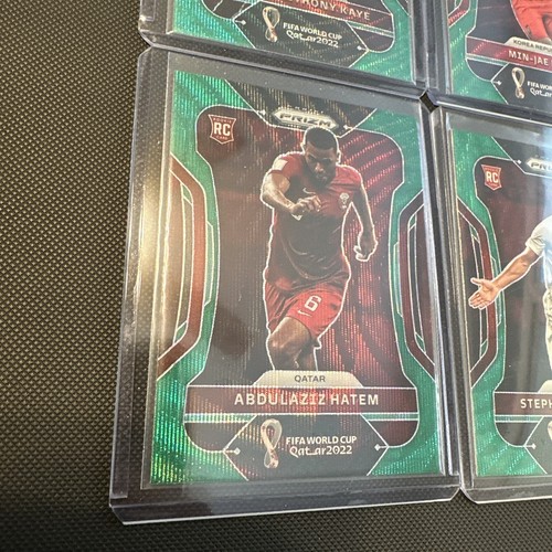 2022 Panini Prizm World Cup Qatar Green Wave Prizm Lot Canada, Costa Rica, Korea - Picture 3 of 13