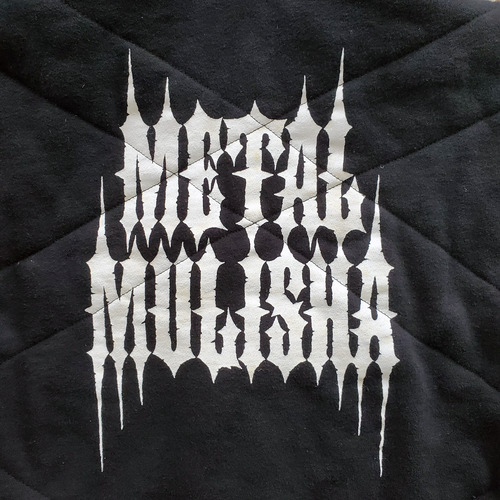 Y2K Metal Mulisha Cremallera Completa Sudadera con Capucha Forrada Chaqueta Calavera y Casco Negro RARO, Talla M - Imagen 15 de 16