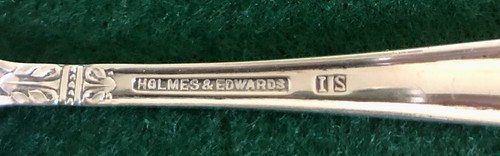 (1) DANISH PRINCESS Holmes Edwards International Silver Plate Sugar Spoon 6” - Picture 3 of 3