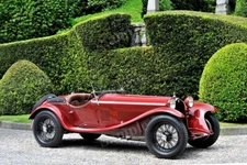 Alfa Romeo Retro 1931 - 1934 Vintage Car High Res Wall Decor Print Photo Poster