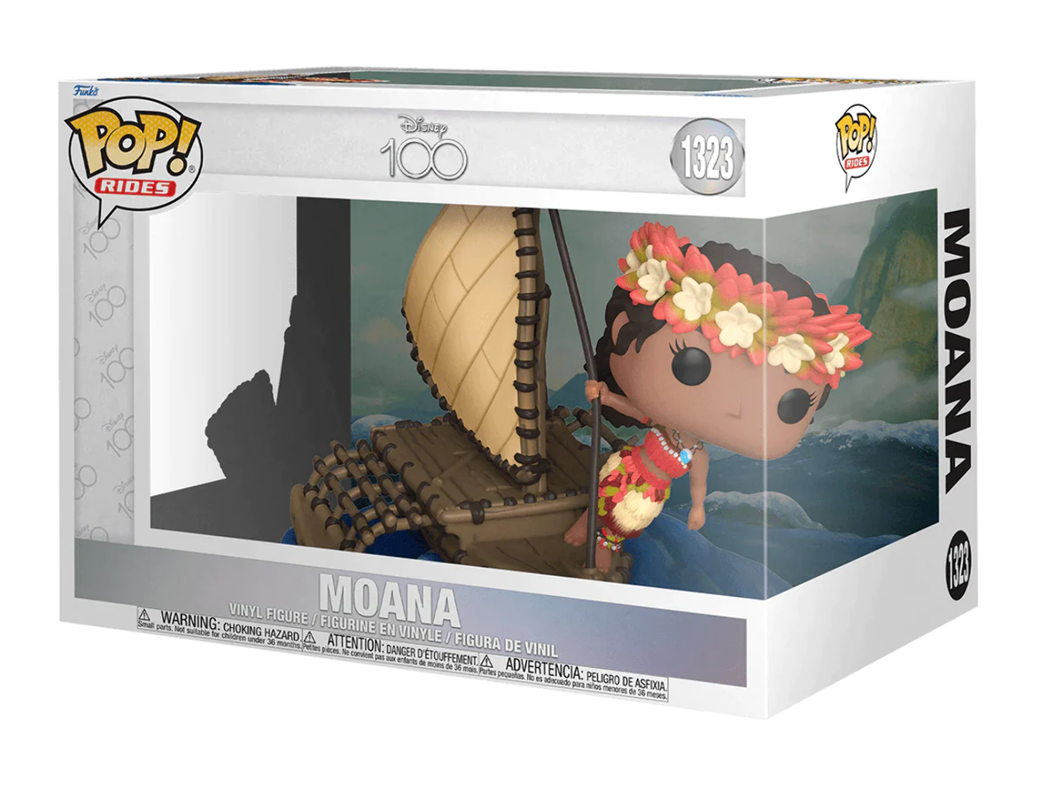Funko POP! Rides: Disney 100 - Moana #1323 | eBay