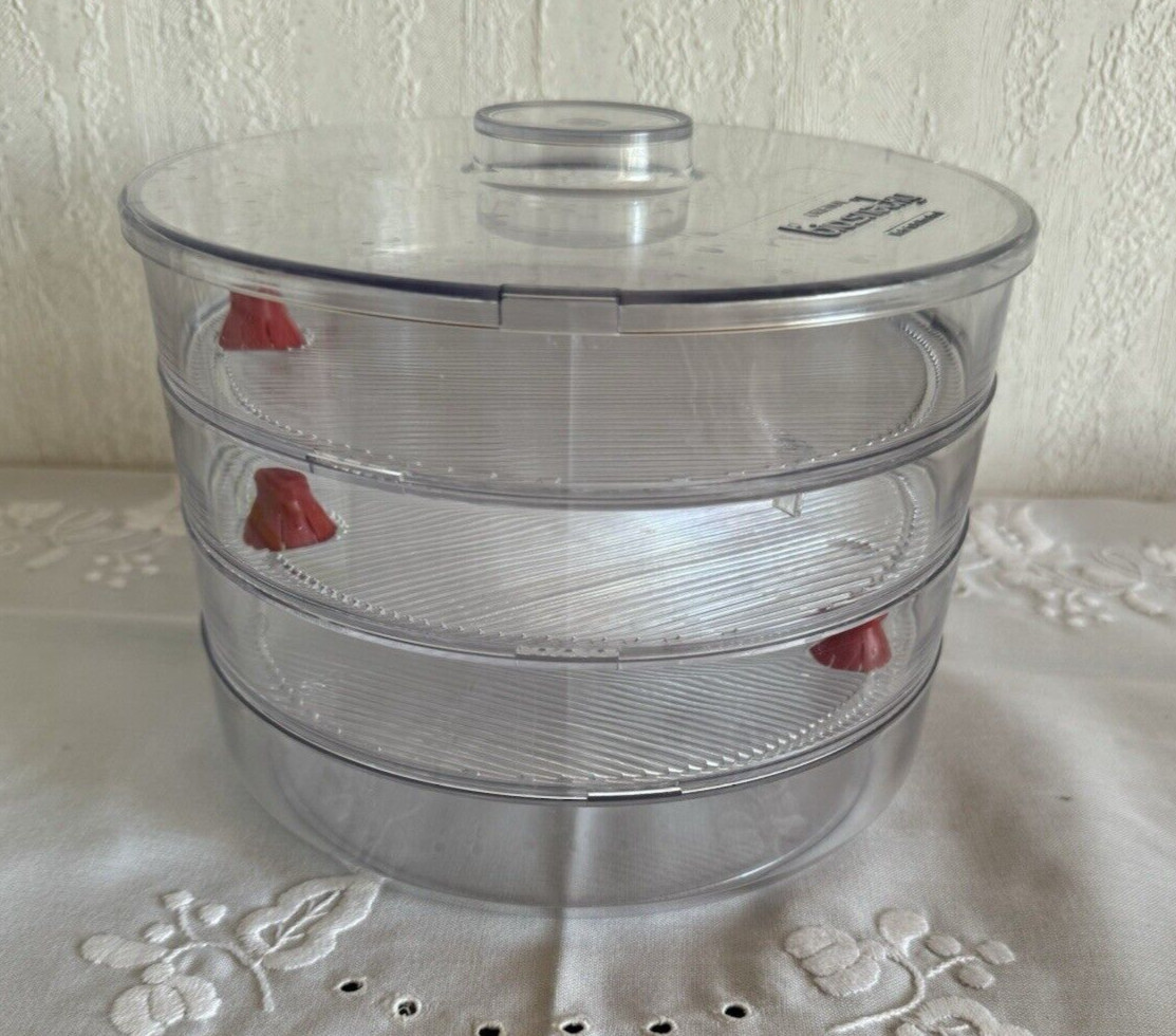 Bio Snacky Keimgerät Keimen Samen 3 Etagen - neuwertig in OVP