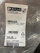 50pcs USED Phoenix Contact ATP-DIKD 1,5 Terminal Block Cover