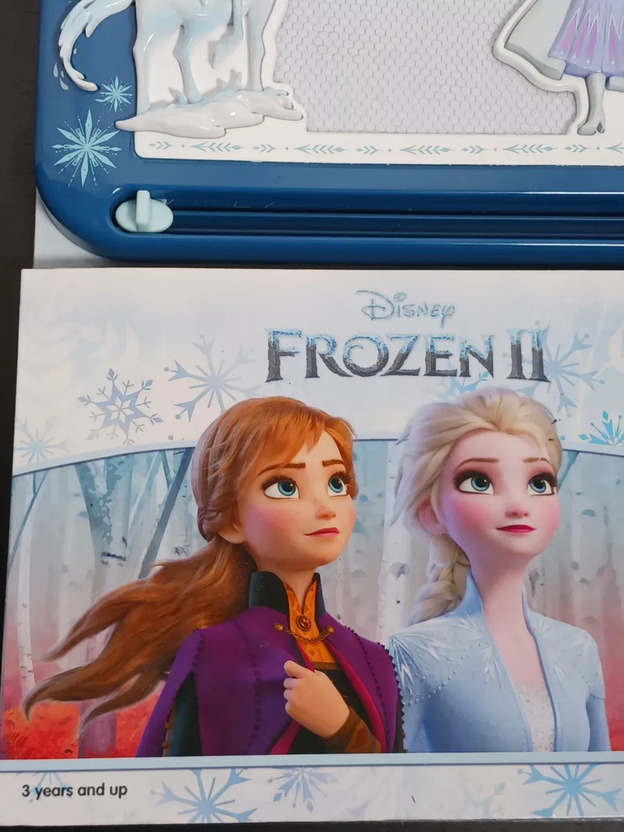 Disney Frozen Book and Erasable Magnetic Drawing Board Set Learn ...